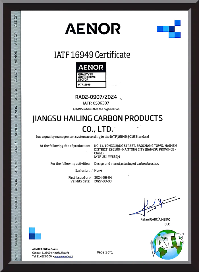 Jiangsu Hailing Carbon Products Co., Ltd.